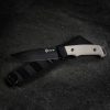 Reapr Brigade Fixed Blade Knife 5" 420 Stainless Black Tan G10