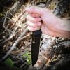 Reapr Brigade Fixed Blade Knife 5" 420 Stainless Black Tan G10