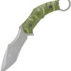 Reapr Slamr Fixed Blade - Green Aluminum Handle