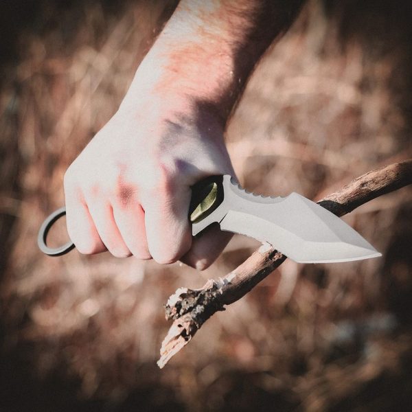 Reapr Slamr Fixed Blade - Green Aluminum Handle