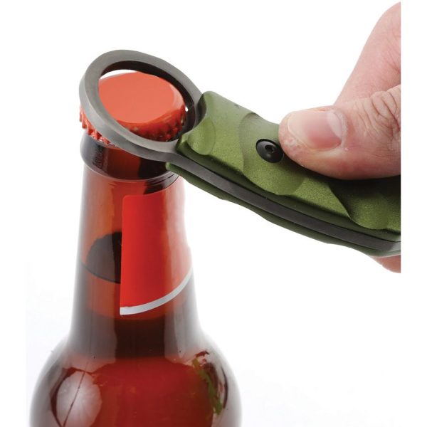 Reapr Slamr Fixed Blade - Green Aluminum Handle