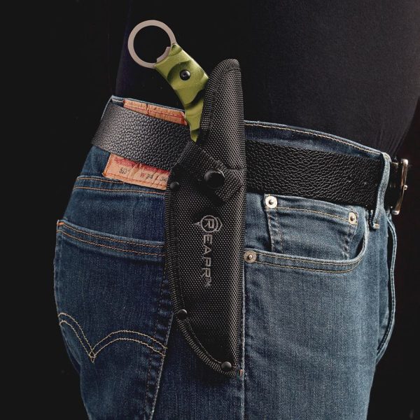 Reapr Slamr Fixed Blade - Green Aluminum Handle