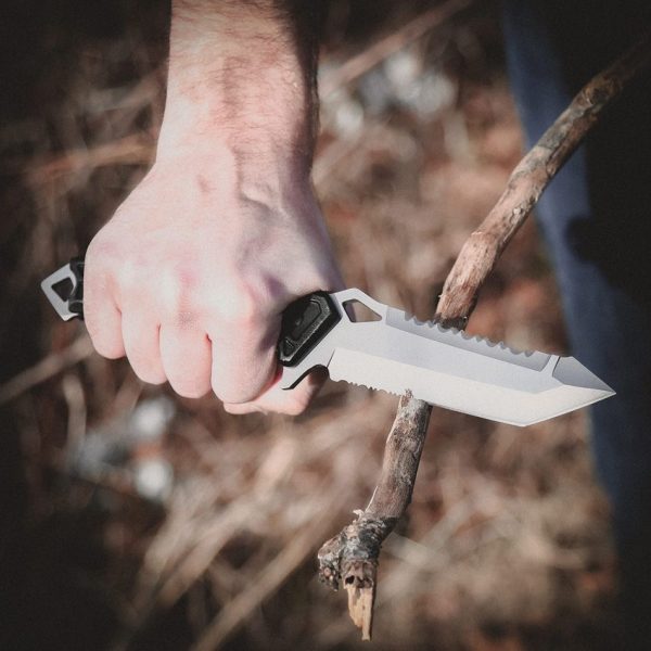 Reapr Javelin Fixed Blade - Black Aluminum Handle