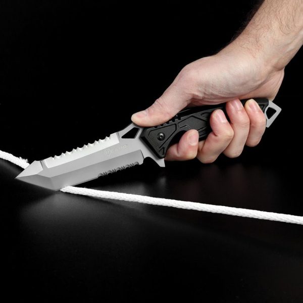 Reapr Javelin Fixed Blade - Black Aluminum Handle