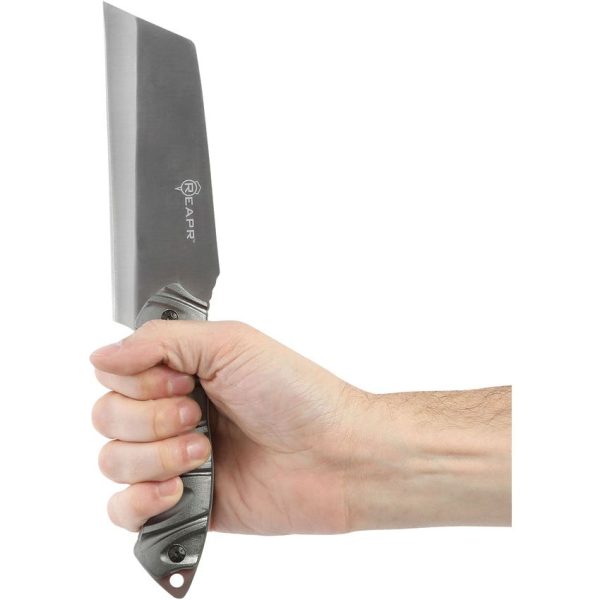 SHF11012_add_03.jpg Reapr Jamr Fixed Blade - Silver Aluminum Cleaver