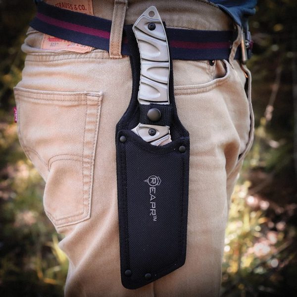 SHF11012_add_04.jpg Reapr Jamr Fixed Blade - Silver Aluminum Cleaver