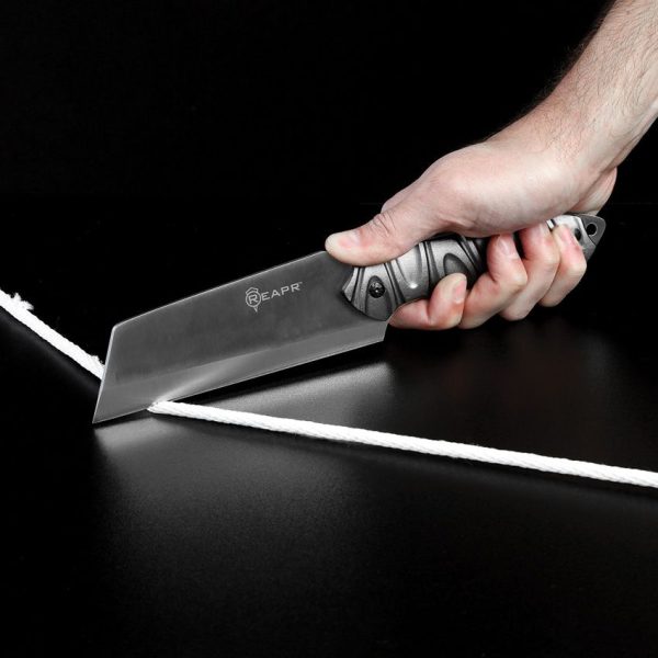 SHF11012_add_06.jpg Reapr Jamr Fixed Blade - Silver Aluminum Cleaver