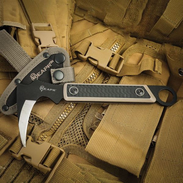 Reapr Versa Karambit Fixed Blade - Black 420SS