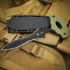 Reapr Versa Push Dagger - OD Green G10 Double Edge