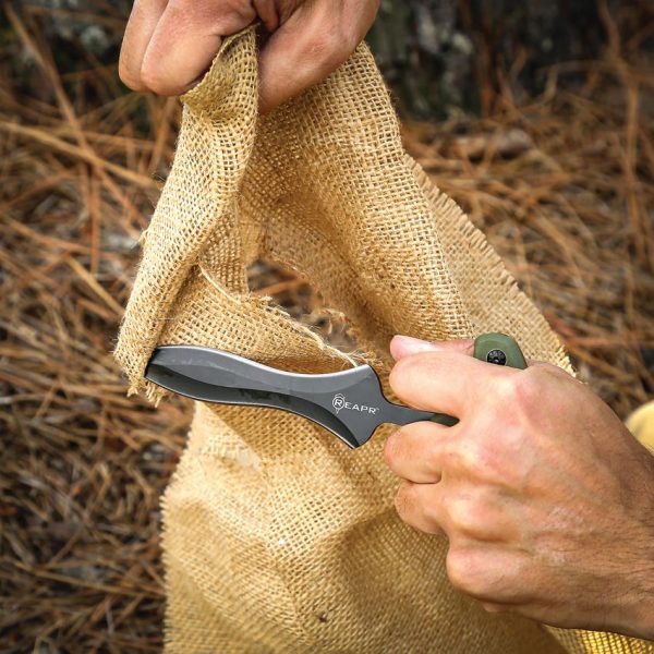 Reapr Versa Push Dagger - OD Green G10 Double Edge