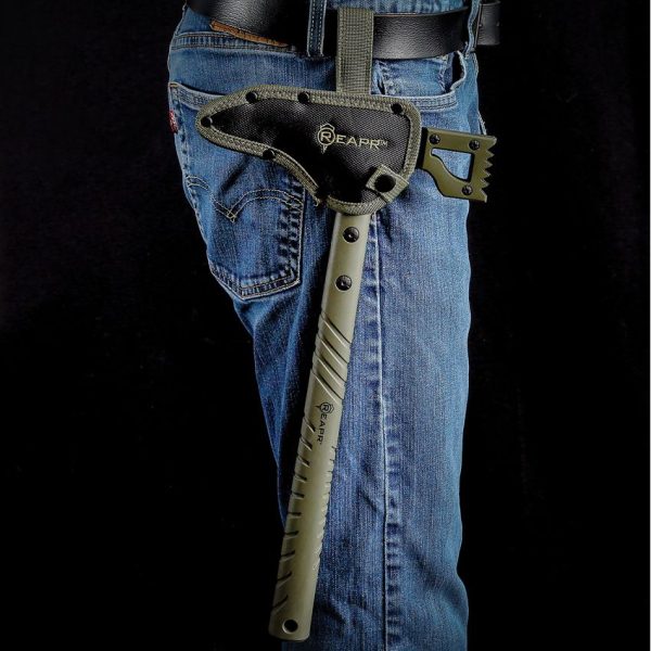 Reapr Battle Hammer 15.75in Axe - OD Green Handle