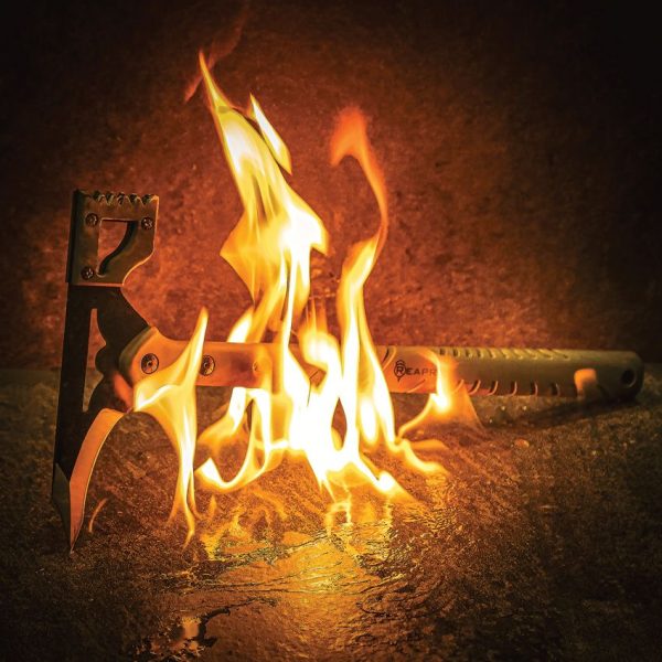 Reapr Battle Hammer 15.75in Axe - OD Green Handle