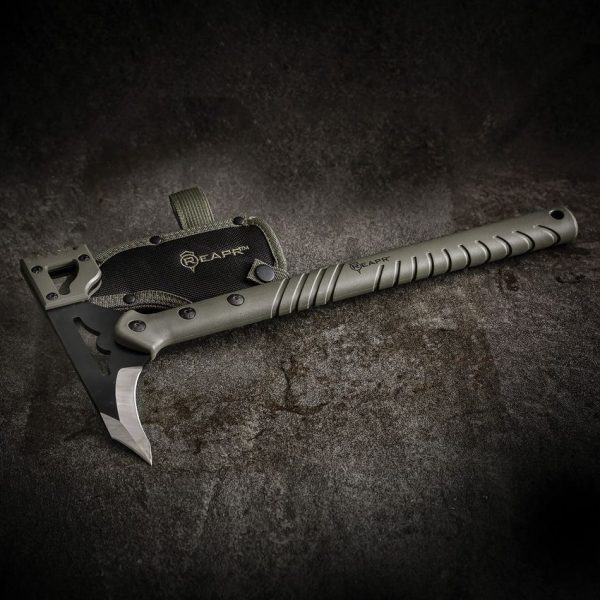 Reapr Battle Hammer 15.75in Axe - OD Green Handle