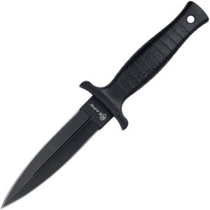 Reaper Tac Boot Knife 9in Double-Edge - Black