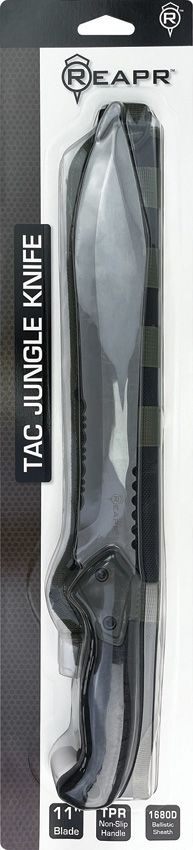 Reaper Tac Jungle Fixed Blade Knife 11" Satin Serrated 3Cr13