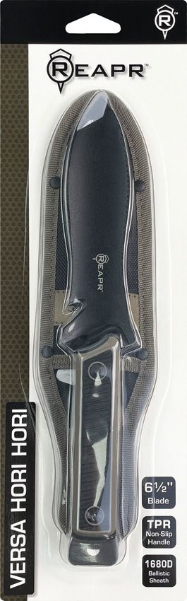 Reaper Versa Hori Hori 12in Serrated - Black Tan