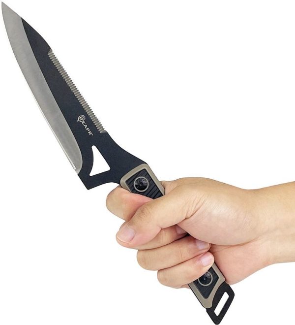 Reaper Versa Camp Knife 6.5" Fixed Blade Sawback Tactical