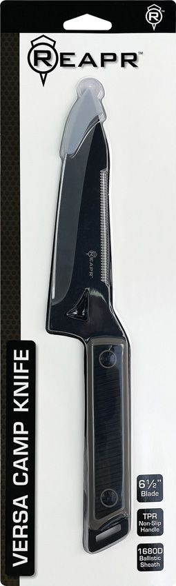 Reaper Versa Camp Knife 6.5" Fixed Blade Sawback Tactical