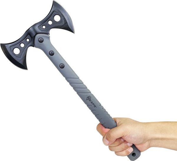 Reaper Sidewinder Double Axe 16" Black Oxide Stainless Steel