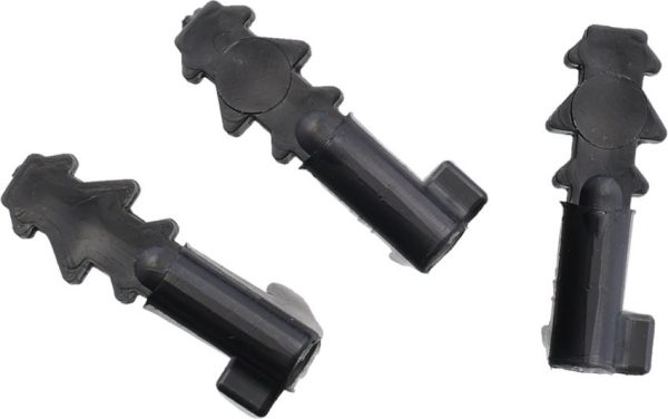 Shomer-Tec Bare Minimum Handcuff Key - Black Set of 3