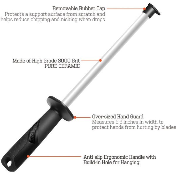 Ceramic Sharpening Rod