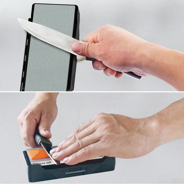 Sharpal Dual-Grit Diamond Whetstone - 6.5 inch