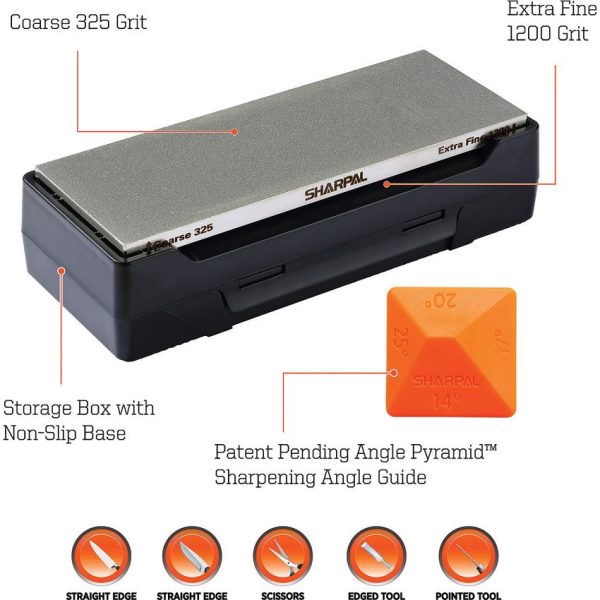 SHP162N_add_02.jpg Sharpal Dual-Grit Diamond Whetstone - 8 inch