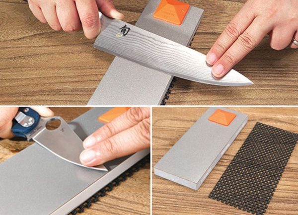 Sharpal Dual-Grit Diamond Stone - Coarse/Extra Fine