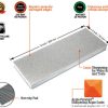 Sharpal Dual-Grit Diamond Stone - Extra Coarse/Fine