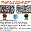 Sharpal Dual-Grit Diamond Stone - Extra Coarse/Fine