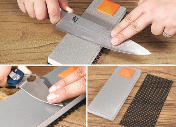 Sharpal Dual-Grit Diamond Stone - Extra Coarse/Fine