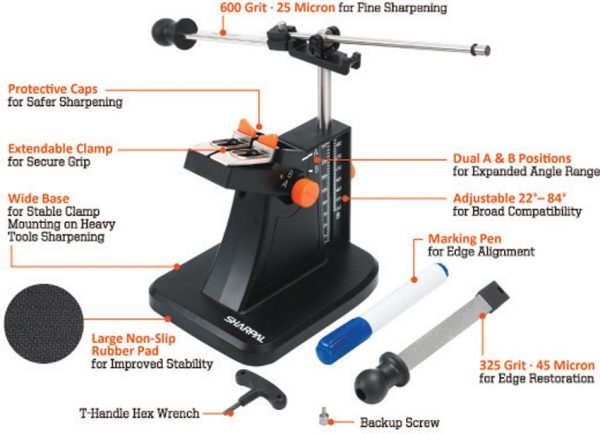 Sharpal Scissor and Tool Sharpener - 22-84 Degrees