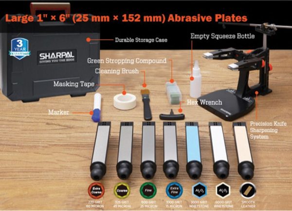 Sharpal Knife Sharpening Kit - 7-Stone System