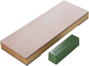 Sharpal Leather Honing Strop - Beech Wood Block