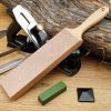 Sharpal Double-Sided Leather Strop - Wood Handle