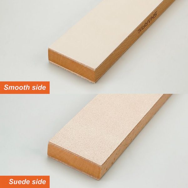Sharpal Double-Sided Leather Strop - Wood Handle
