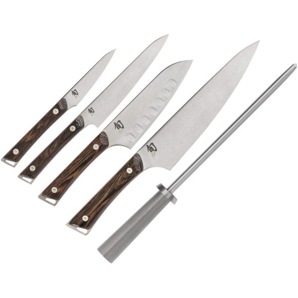 SHUSWTS0600_add_01.jpg Shun Kanso Block Set - AUS-10A Stainless 5-Piece
