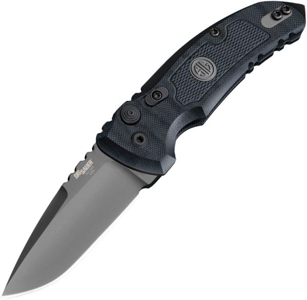 Sig Auto A01-MicroSwitch - Gray Cerakote S30V