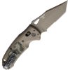 Sig K-320 AXG Button Lock Folding Knife - Dark Earth