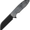 SIG KARAK Linerlock Grey Black Folding Knife Micarta