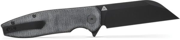 SIG KARAK Linerlock Grey Black Folding Knife Micarta