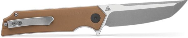 SIGTS8SBRN_add_01.jpg SIG TSURU Linerlock Folding Knife Coyote Brown G10