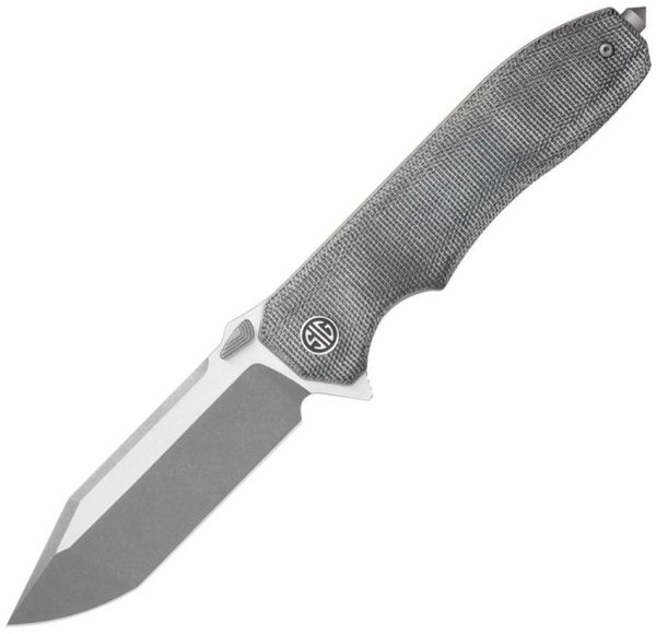 SIG VALIDUS Linerlock Folding Knife Grey Black Micarta