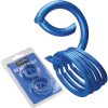 Silipac Keychain Kit Blue Carabiner and Key Rings