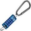 Silipac Mag-Beads Stainless Steel Blue Carabiner