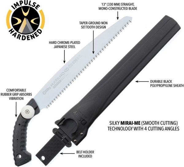 Silky Natanoko 330mm Hand Saw - Stainless Steel