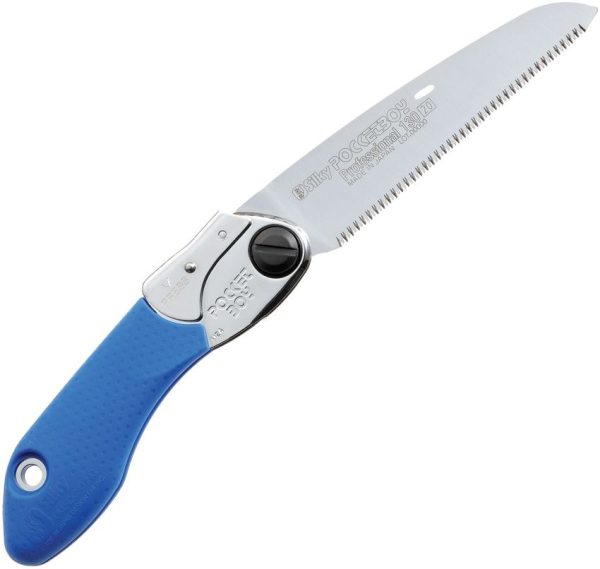 Silky PocketBoy Folding Saw 130mm - Fine Teeth Blue