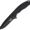 Skallywag Tactical Sentrax Linerlock Folding Knife 154CM Black G10