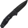 Skallywag Tactical Sentrax Linerlock Folding Knife 154CM Black G10