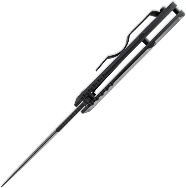 Skallywag Tactical Sentrax Linerlock Folding Knife 154CM Black G10